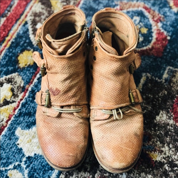 A.S. 98 x Free People Thunderstruck booties - Picture 2 of 8